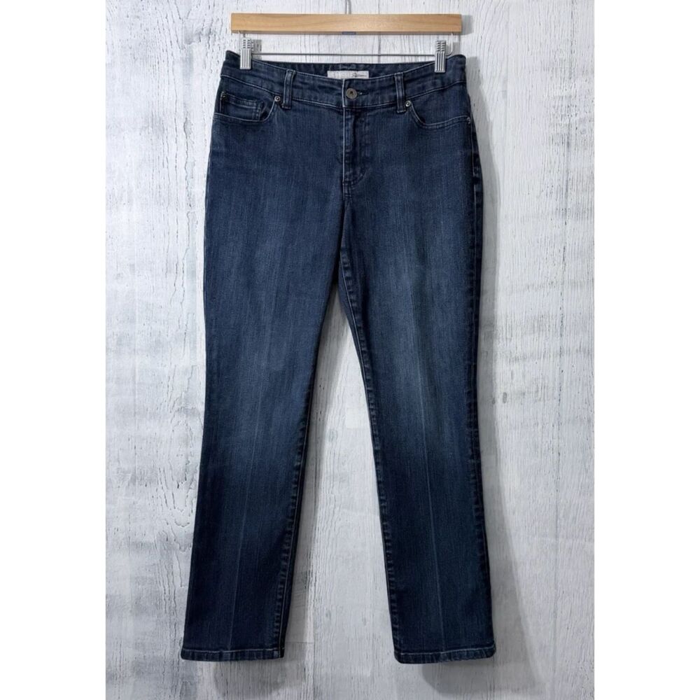 Chico’s Platinum Denim Ultimate Slim Fit Short Jeans Womens 0.5 (Fit 30x29)